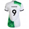 Damen Fußballbekleidung Liverpool Darwin Nunez #9 Auswärtstrikot 2023-24 Kurzarm
